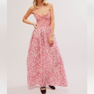 Free People | Dresses | Free People Sweet Nothings Printed Cotton Pink Spaghetti Strap Midi Dress | Poshmark Free People | Dresses | Free People Sweet Nothings Printed Cotton Pink Spaghetti Strap Midi Dress | Poshmark
